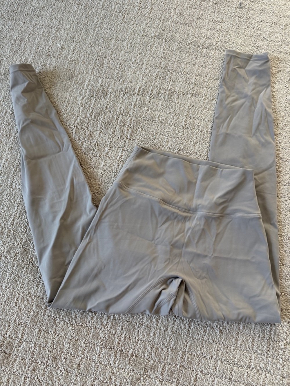 SET Active High-Waist Leggings in Taupe